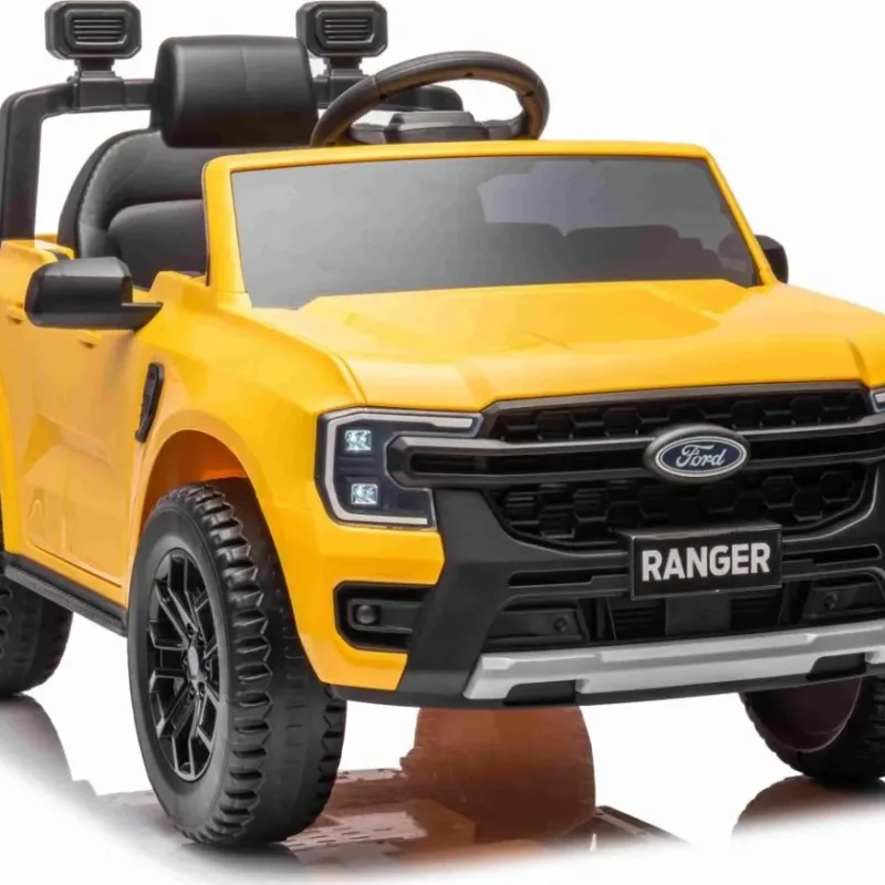 Дитяча акумуляторна машинка Ford Ranger LIFT Жовта Дитяча акумуляторна машинка Ford Ranger LIFT Жовта