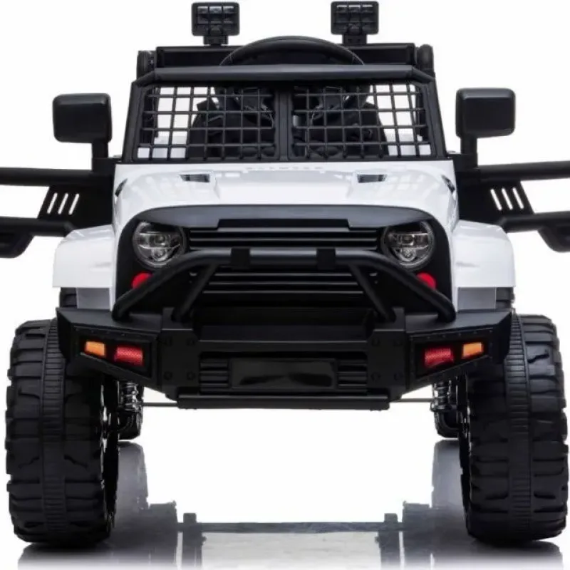 Дитяча акумуляторна машинка Jeep Dark Night Біла