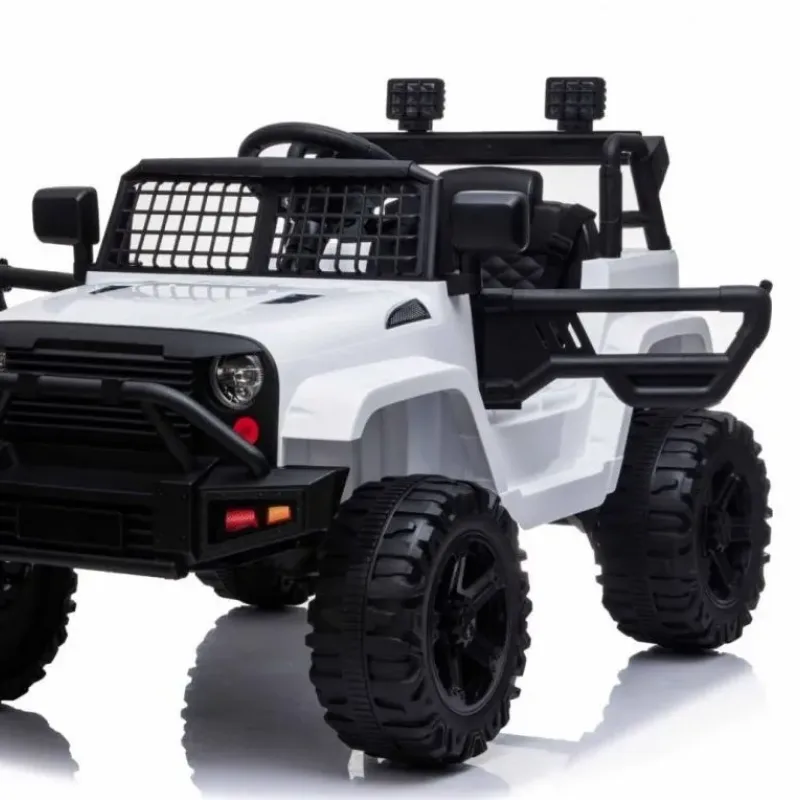 Дитяча акумуляторна машинка Jeep Dark Night Біла Дитяча акумуляторна машинка Jeep Dark Night Біла