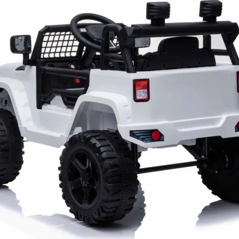 Дитяча акумуляторна машинка Jeep Dark Night Біла Дитяча акумуляторна машинка Jeep Dark Night Біла