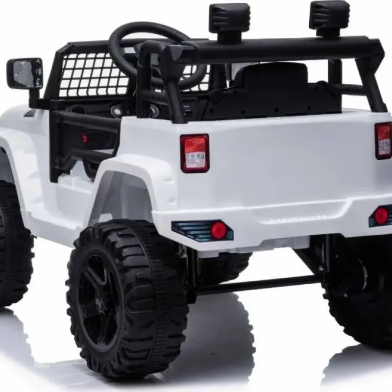 Дитяча акумуляторна машинка Jeep Dark Night Біла Дитяча акумуляторна машинка Jeep Dark Night Біла