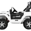 Дитяча акумуляторна машинка Jeep Wrangler Rubicon Біла Дитяча акумуляторна машинка Jeep Wrangler Rubicon Біла
