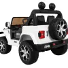 Дитяча акумуляторна машинка Jeep Wrangler Rubicon Біла Дитяча акумуляторна машинка Jeep Wrangler Rubicon Біла