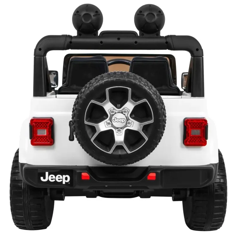 Дитяча акумуляторна машинка Jeep Wrangler Rubicon Біла Дитяча акумуляторна машинка Jeep Wrangler Rubicon Біла