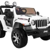 Дитяча акумуляторна машинка Jeep Wrangler Rubicon Біла Дитяча акумуляторна машинка Jeep Wrangler Rubicon Біла