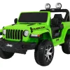 Дитяча акумуляторна машинка Jeep Wrangler Rubicon Зелена Дитяча акумуляторна машинка Jeep Wrangler Rubicon Зелена