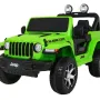 Дитяча акумуляторна машинка Jeep Wrangler Rubicon Зелена