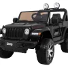 Дитяча акумуляторна машинка Jeep Wrangler Rubicon Чорна