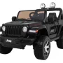 Дитяча акумуляторна машинка Jeep Wrangler Rubicon Чорна