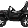 Дитяча акумуляторна машинка Jeep Wrangler Rubicon Чорна