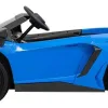 Дитяча акумуляторна машинка Lamborghini Aventador SV Синя