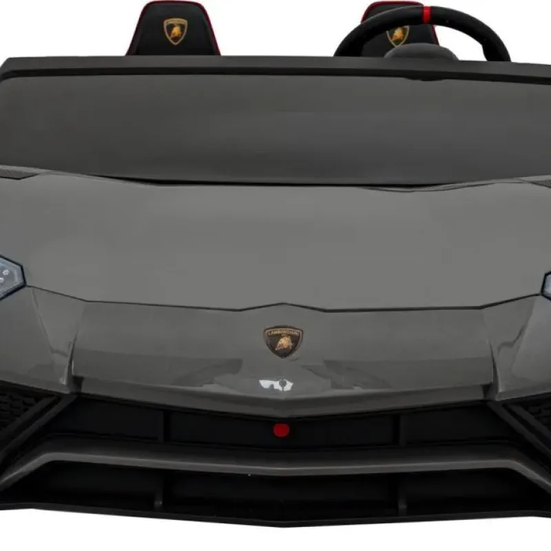 Дитяча акумуляторна машинка Lamborghini Aventador SV Сіра