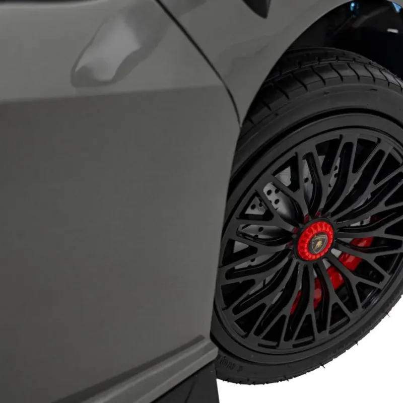 Дитяча акумуляторна машинка Lamborghini Aventador SV Сіра