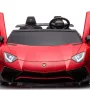 Дитяча акумуляторна машинка Lamborghini Aventador SV Червона