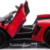 Дитяча акумуляторна машинка Lamborghini Aventador SV Червона