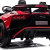 Дитяча акумуляторна машинка Lamborghini Aventador SV Червона