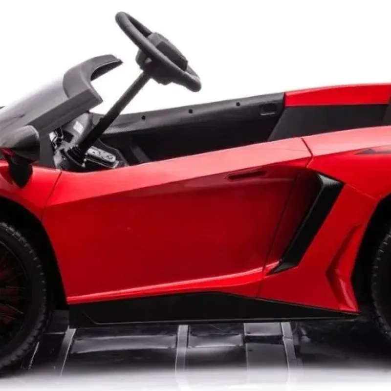 Дитяча акумуляторна машинка Lamborghini Aventador SV Червона