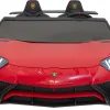 Дитяча акумуляторна машинка Lamborghini Aventador SV Червона