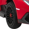 Дитяча акумуляторна машинка Lamborghini Aventador SV Червона