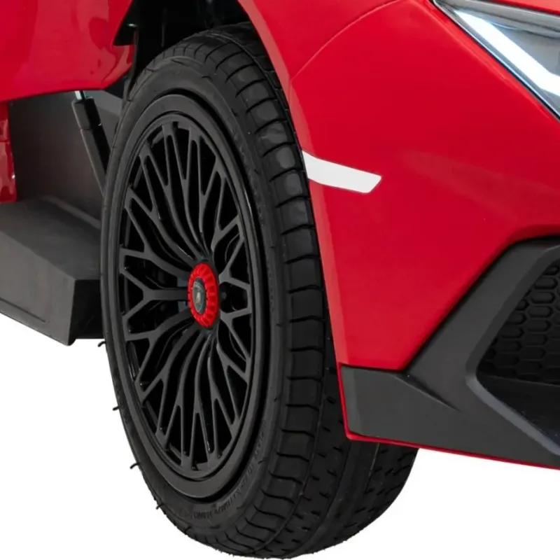 Дитяча акумуляторна машинка Lamborghini Aventador SV Червона