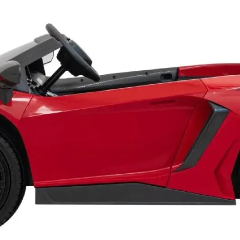 Дитяча акумуляторна машинка Lamborghini Aventador SV Червона