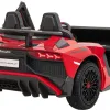 Дитяча акумуляторна машинка Lamborghini Aventador SV Червона