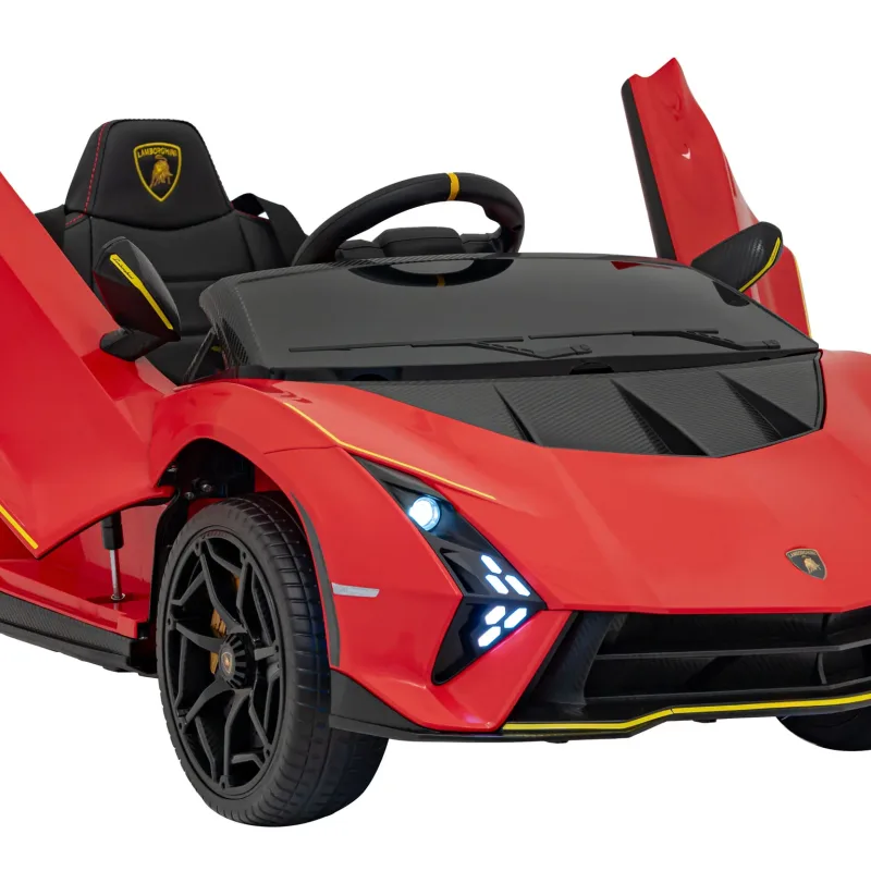 Дитяча акумуляторна машинка Lamborghini Invencible Червона Дитяча акумуляторна машинка Lamborghini Invencible Червона
