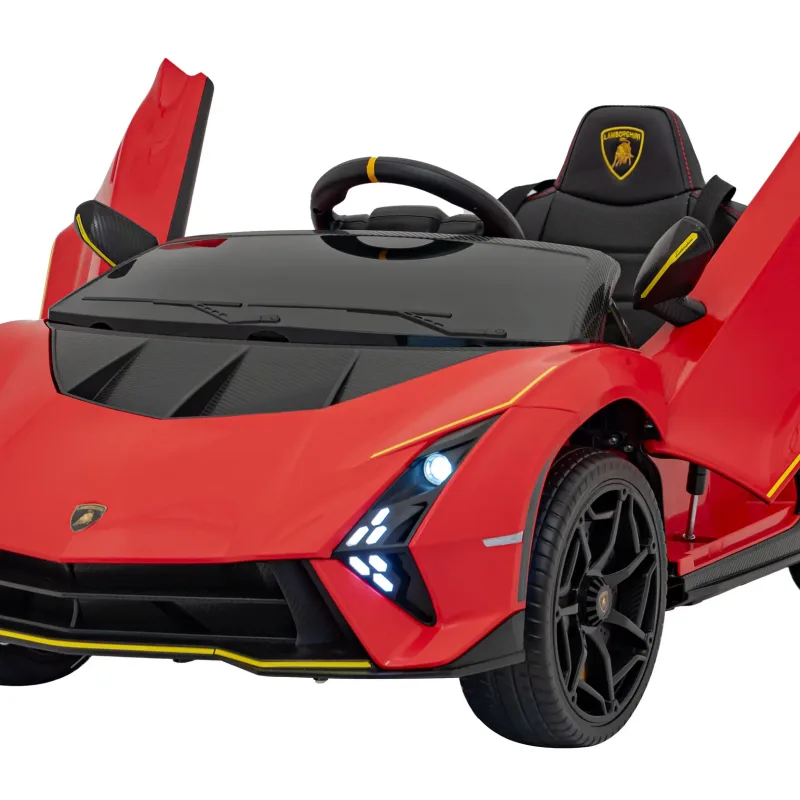 Дитяча акумуляторна машинка Lamborghini Invencible Червона Дитяча акумуляторна машинка Lamborghini Invencible Червона