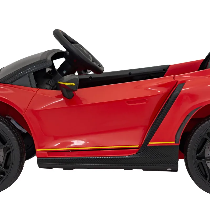 Дитяча акумуляторна машинка Lamborghini Invencible Червона Дитяча акумуляторна машинка Lamborghini Invencible Червона