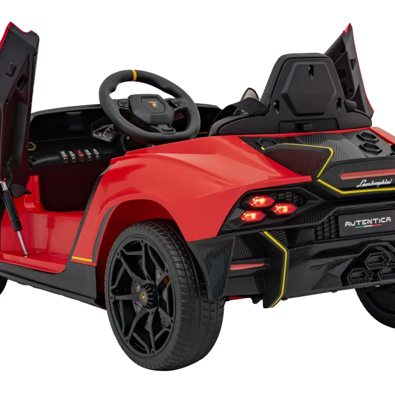 Дитяча акумуляторна машинка Lamborghini Invencible Червона Дитяча акумуляторна машинка Lamborghini Invencible Червона