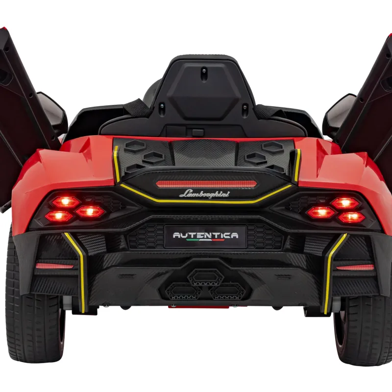 Дитяча акумуляторна машинка Lamborghini Invencible Червона Дитяча акумуляторна машинка Lamborghini Invencible Червона