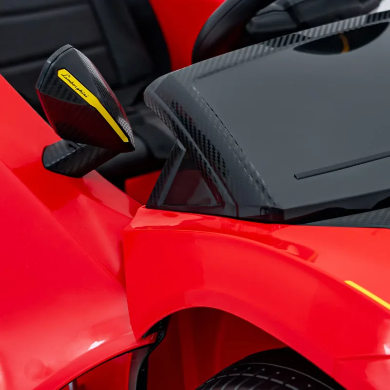 Дитяча акумуляторна машинка Lamborghini Invencible Червона Дитяча акумуляторна машинка Lamborghini Invencible Червона