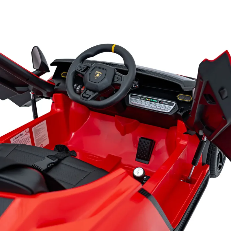 Дитяча акумуляторна машинка Lamborghini Invencible Червона Дитяча акумуляторна машинка Lamborghini Invencible Червона