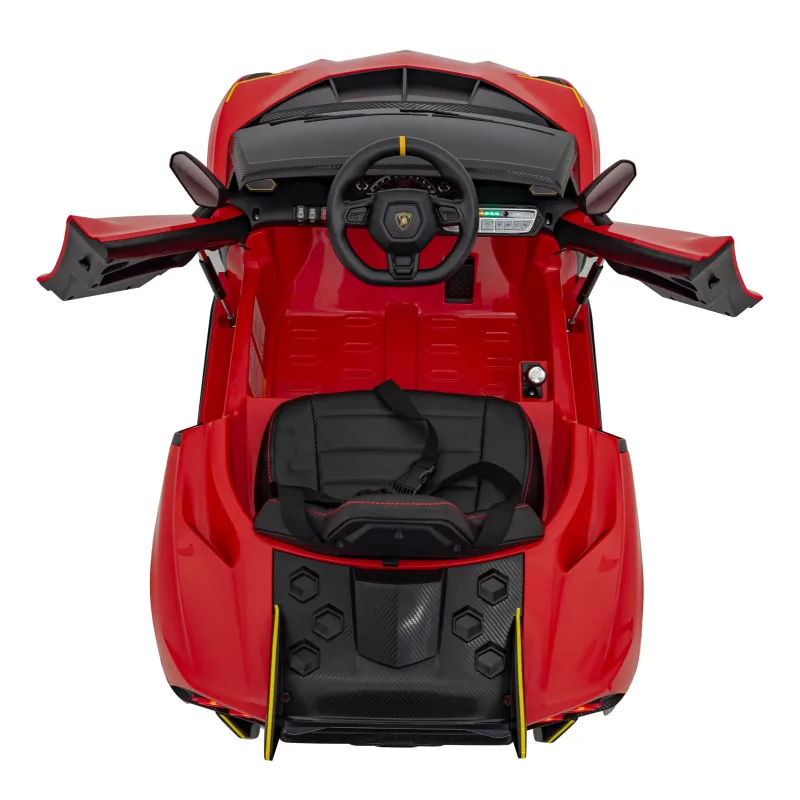Дитяча акумуляторна машинка Lamborghini Invencible Червона Дитяча акумуляторна машинка Lamborghini Invencible Червона