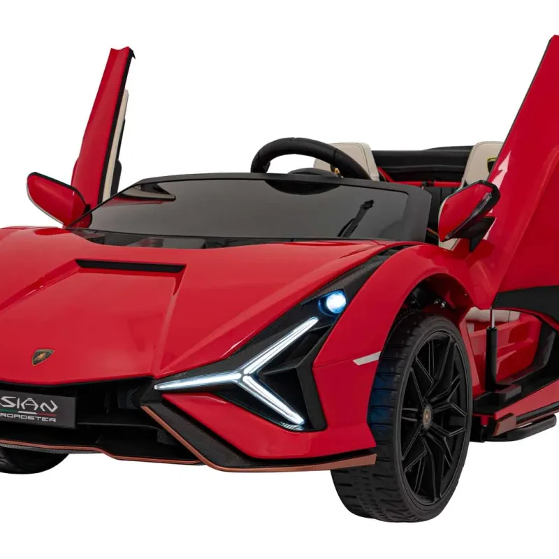 Дитяча акумуляторна машинка Lamborghini SIAN Red