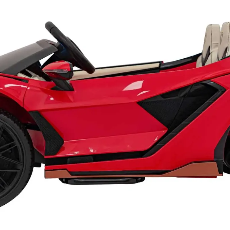 Дитяча акумуляторна машинка Lamborghini SIAN Red