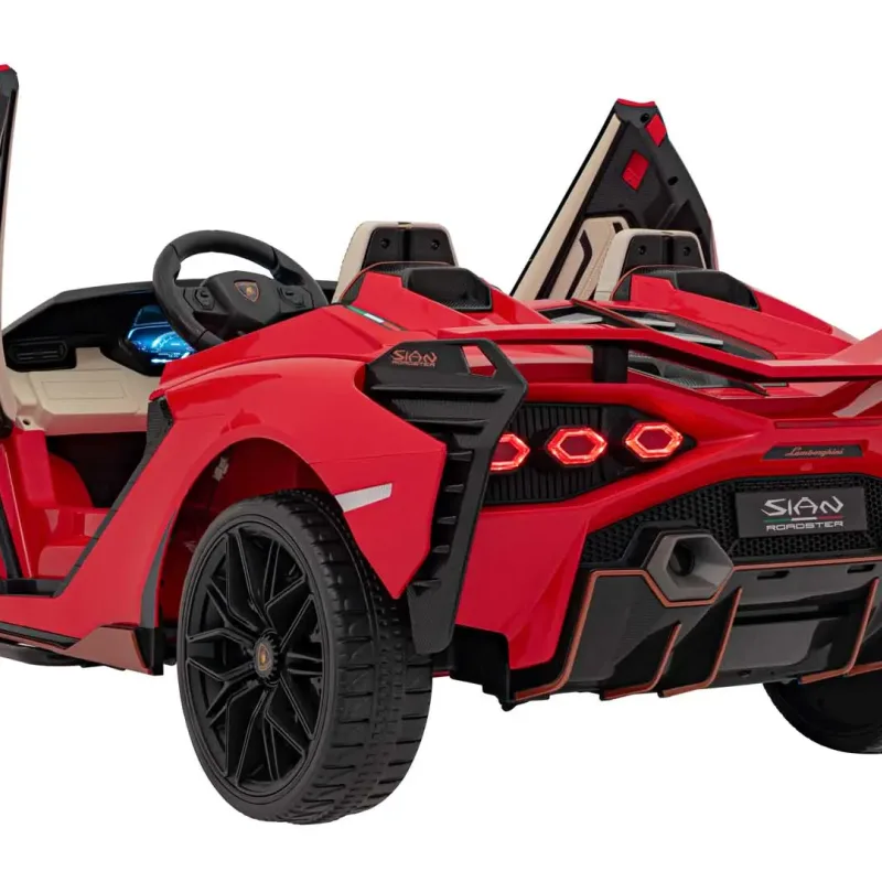 Дитяча акумуляторна машинка Lamborghini SIAN Red