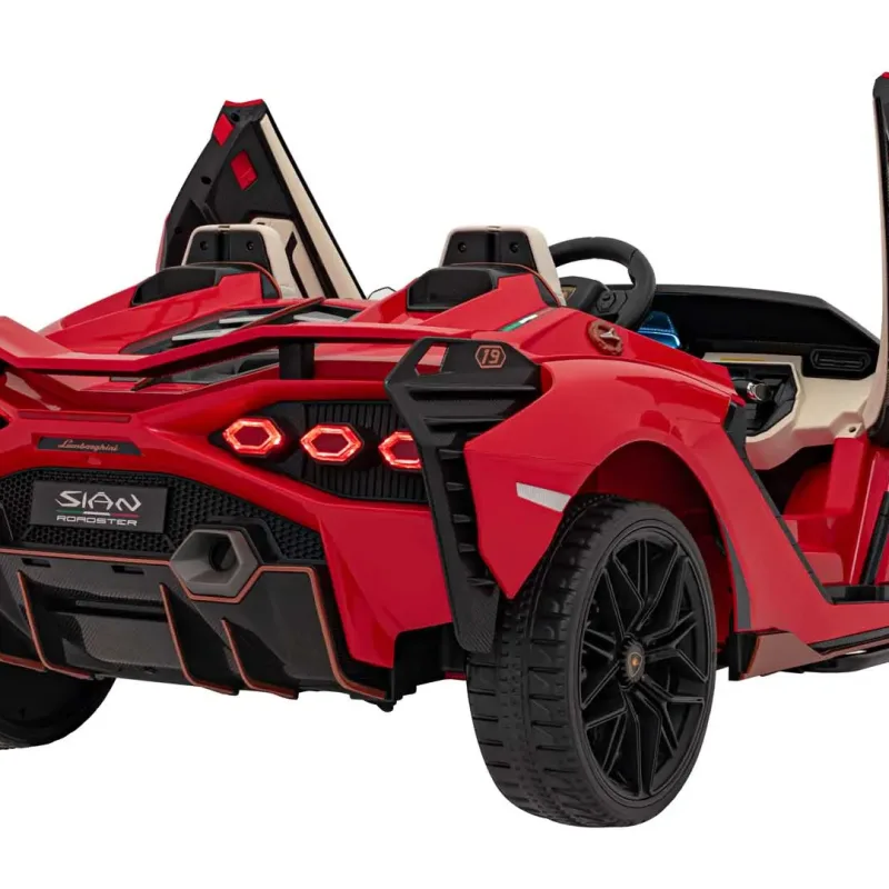 Дитяча акумуляторна машинка Lamborghini SIAN Red