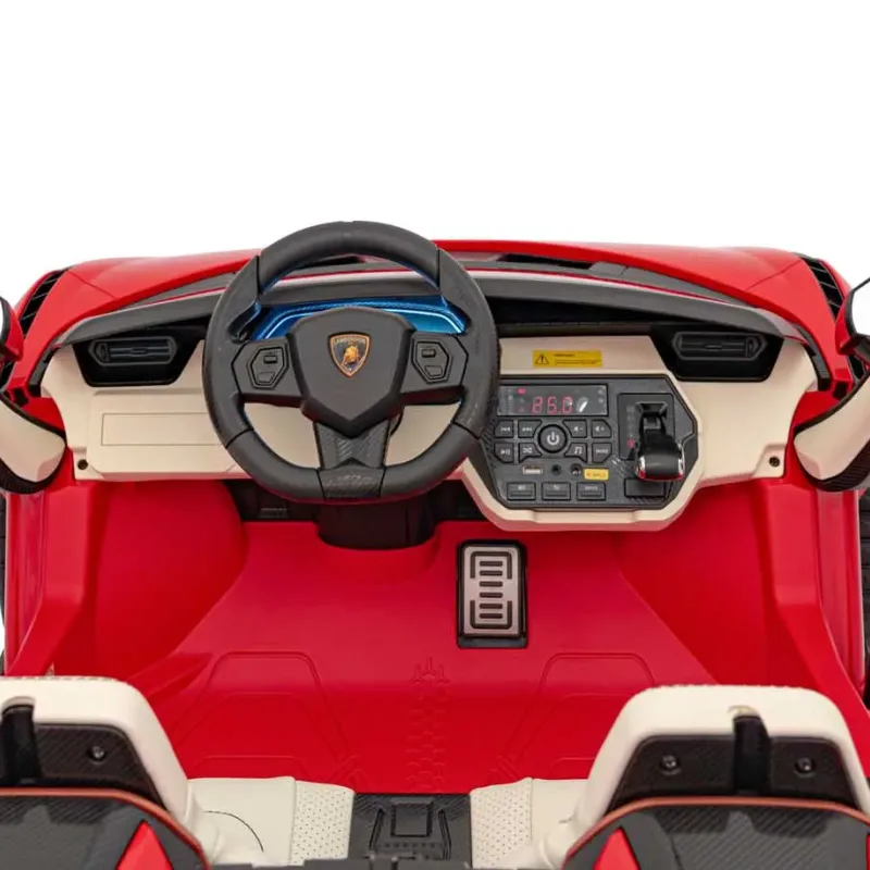 Дитяча акумуляторна машинка Lamborghini SIAN Red
