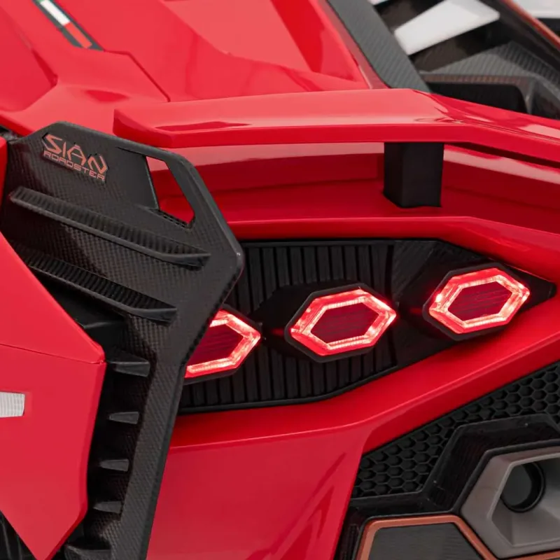 Дитяча акумуляторна машинка Lamborghini SIAN Red