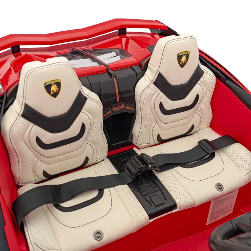 Дитяча акумуляторна машинка Lamborghini SIAN Red
