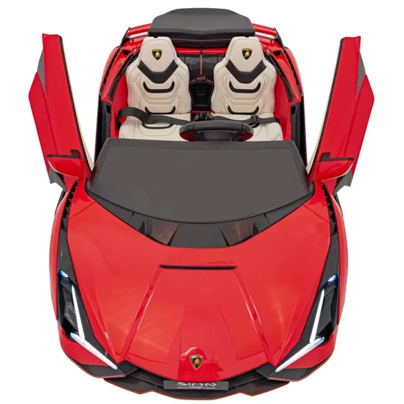 Дитяча акумуляторна машинка Lamborghini SIAN Red