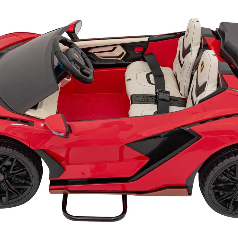 Дитяча акумуляторна машинка Lamborghini SIAN Red