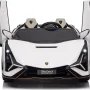 Дитяча акумуляторна машинка Lamborghini SIAN Біла