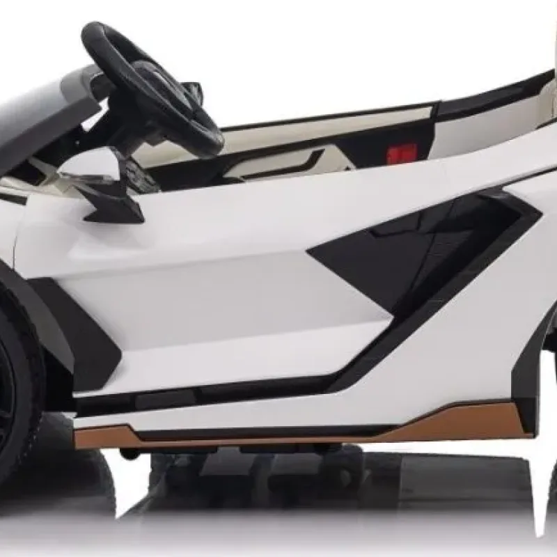 Дитяча акумуляторна машинка Lamborghini SIAN Біла
