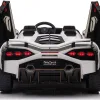 Дитяча акумуляторна машинка Lamborghini SIAN Біла