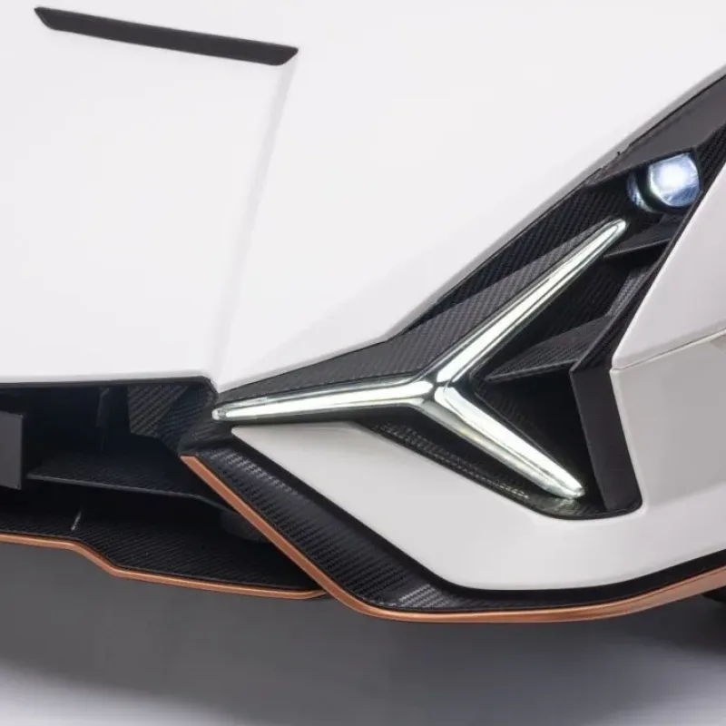Дитяча акумуляторна машинка Lamborghini SIAN Біла