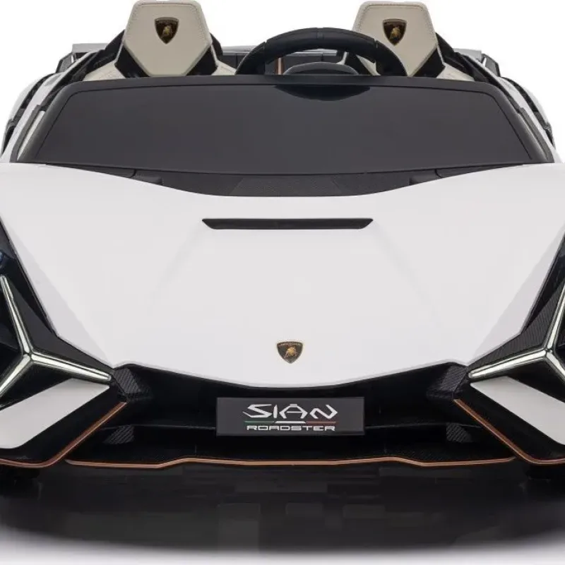 Дитяча акумуляторна машинка Lamborghini SIAN Біла
