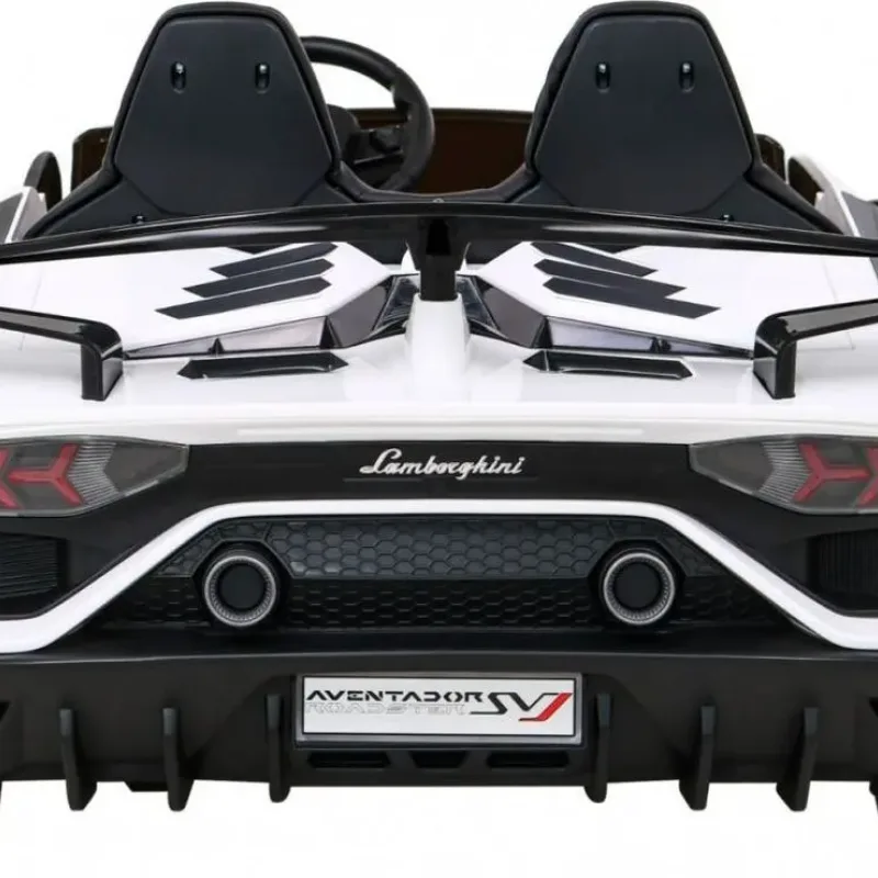 Дитяча акумуляторна машинка Lamborghini SVJ DRIFT Біла