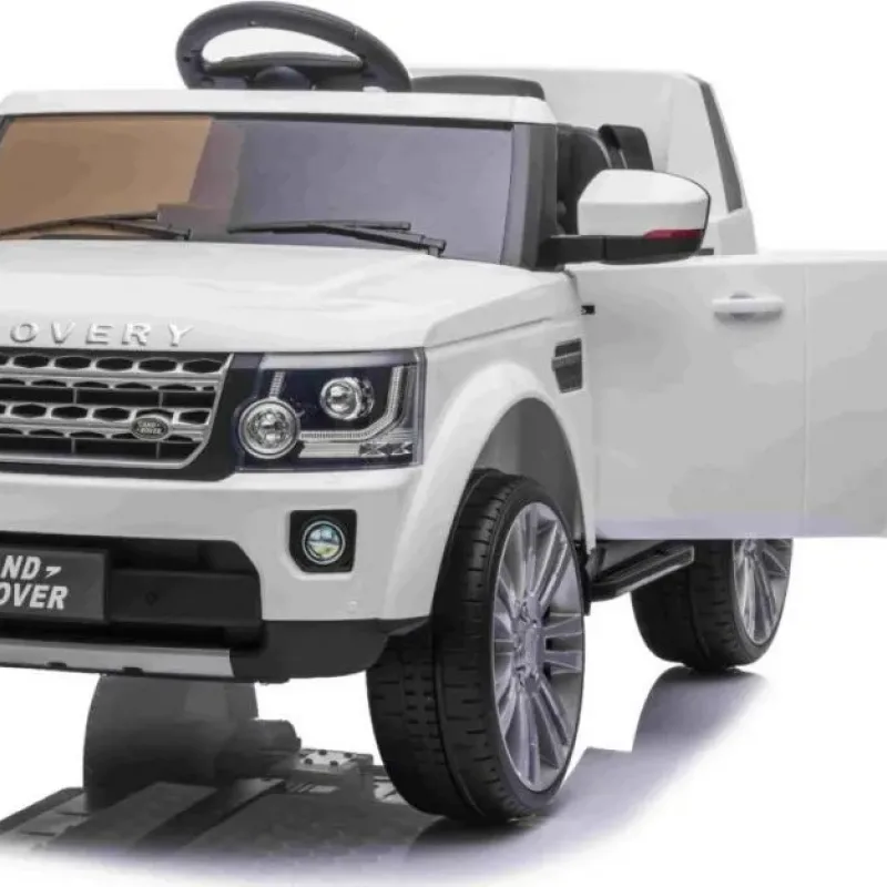 Дитяча акумуляторна машинка Land Rover Discovery Біла Дитяча акумуляторна машинка Land Rover Discovery Біла